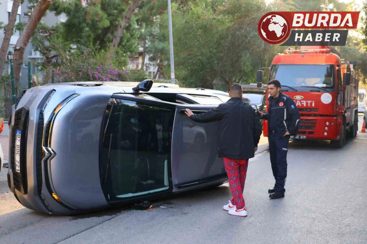 Alkolmetreyi reddeden sürücü, kaza sorumluluğunu da üstlenmedi.