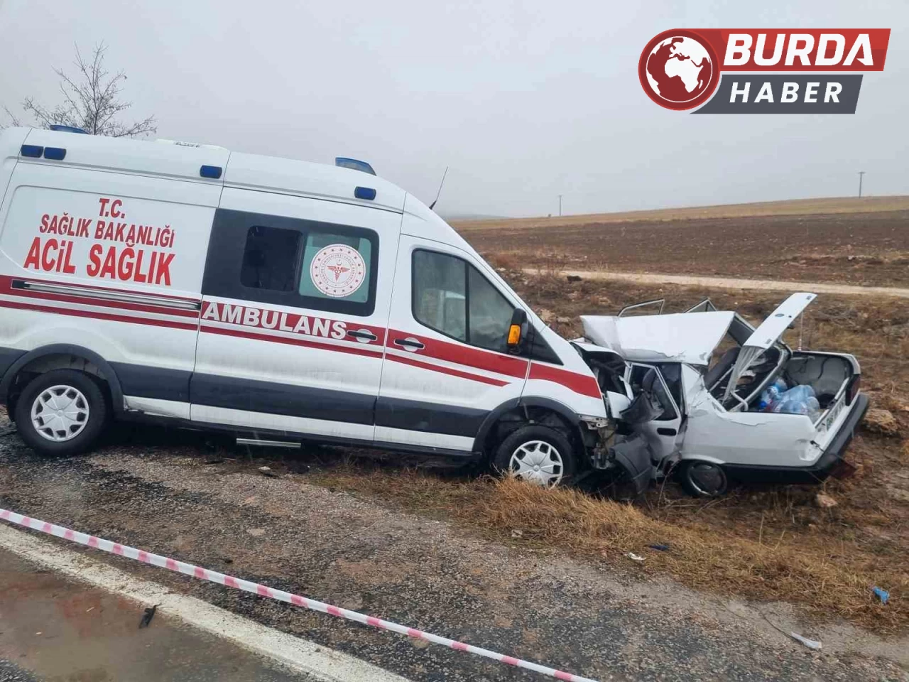 Boğazlıyan'da ambulans ile otomobil çarpıştı: 1 kişi yaşamını yitirdi.