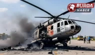 Hindistan’da sahil güvenlik helikopteri eğitim uçuşunda düştü.