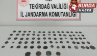 Tekirdağ’da tarihi eser niteliğinde 79 adet sikke ele geçirildi.