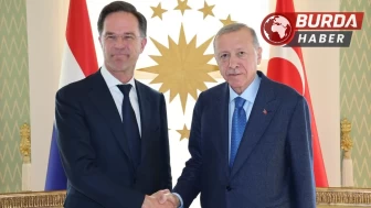 Cumhurbaşkanı Erdoğan, NATO Genel Sekreteri Rutte ile Külliye'de.