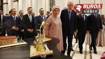 Emine Erdoğan, "Anadoludakiler" Sergisi'ni Ziyaret Etti.