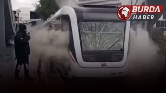 Metrodan çıkan duman korkuttu, yolcular tedbir amaçlı tahliye edildi.