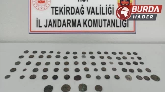 Tekirdağ’da tarihi eser niteliğinde 79 adet sikke ele geçirildi.