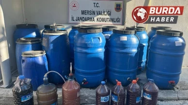 Mersin’de Kaçak Yollarla Üretilen 3 Ton Sahte İçki Ele Geçirildi.