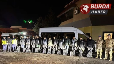 Tekirdağ'da kaçak göçmen operasyonu: 21 kişi ele geçirildi.