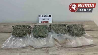 Bingöl’de Polis Tarafından 2 Kilogram 86 Gram Skunk Maddesi Bulundu!