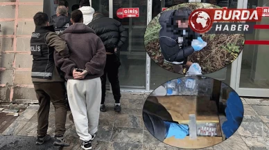 Polis operasyonunu sezen şahıs, uyuşturucu dolu poşeti balkondan attı!