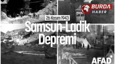 Ladik Depremi'nin Yıldönümünde AFAD Bir Anma Paylaşımı Yaptı.