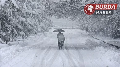 Feke ilçesi karlar altında kaldı, muhteşem bir beyazlık hakim!