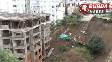 Heyelanı yaşayan anlattı:"Aşağıyı görene kadar deprem oluyor sandık"