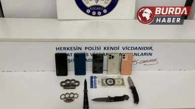 Kocaeli Emniyet Müdürlüğü, gasp şüpheli 3 kişiyi tutukladı!