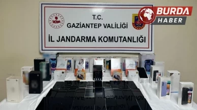 Gaziantep'te 1 milyon TL değerinde kaçak cep telefonu operasyonu!