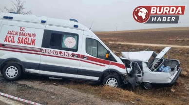 Boğazlıyan'da ambulans ile otomobil çarpıştı: 1 kişi yaşamını yitirdi.