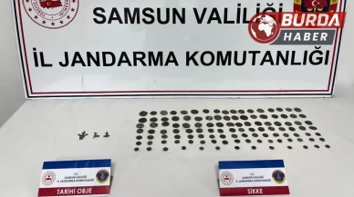 Jandarma, Samsun İlkadım'da 113 Adet Sikke Ele Geçirdi!