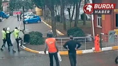 Kask Takmayan Motosikletli, Polis Memurunun Burnunu Kırdı!