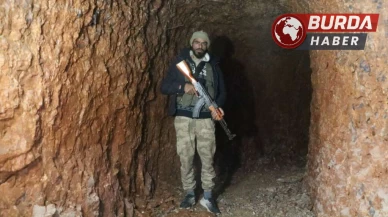 Tel Rıfat'ta PKK/YPG tarafından kullanılan dev tüneller görüntülendi!