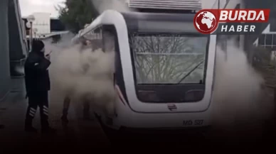 Metrodan çıkan duman korkuttu, yolcular tedbir amaçlı tahliye edildi.