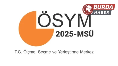 ÖSYM, 2025 MSÜ sınav sonuçlarının açıklandığı duyurdu.