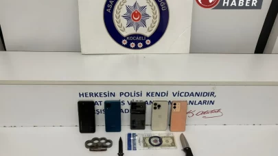 Kocaeli Emniyet Müdürlüğü, gasp şüpheli 3 kişiyi tutukladı!