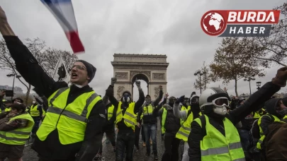 Sarı Yelekliler Hareketi, Paris'te 6. yılını kutladı:"Macron İstifa!"