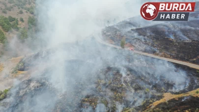 Kahramanmaraş'ta Ormanlık Bölgede Çıkan Yangın Kontrol Altına Alındı.