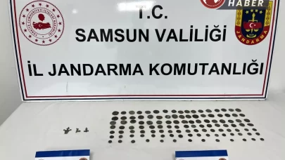 Jandarma, Samsun İlkadım'da 113 Adet Sikke Ele Geçirdi!