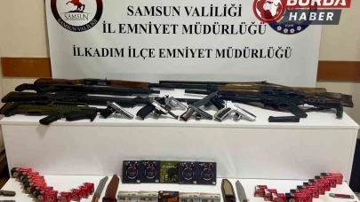 2 kardeşi vurduktan sonra yakalanan şahsın evi cephanelik gibi çıktı!