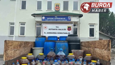 Kütahya’da Operasyon: 838 Litre Kaçak Alkol Yakalandı!