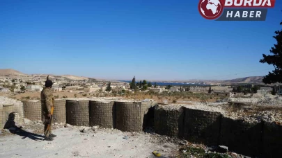 Teröristlerin kontrolünden alınan Tişrin Barajı sessizliğe gömüldü.