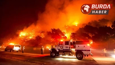 ABD’nin Pacific Palisades bölgesi alevlere teslim oldu.