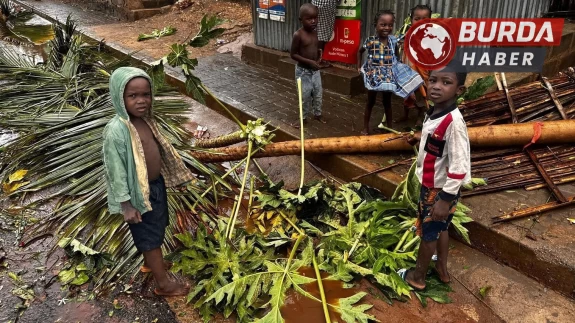 Mozambik'te Etkili Olan Chido Kasırgası Sonucunda 34 Kişi Öldü.