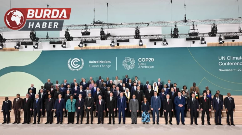 COP29 İklim Zirvesi'nde Dünya Liderleri Aynı Karedeler.