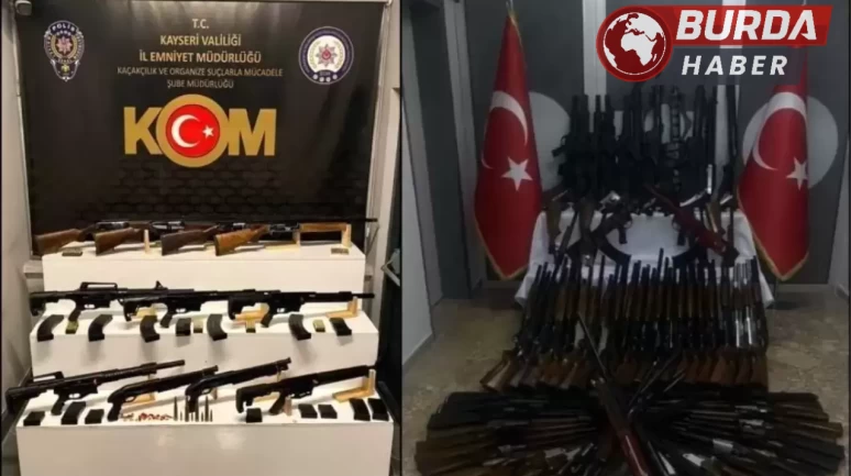 Yasa dışı silah ticareti operasyonunda 16 şüpheli 3 ilde yakalandı.