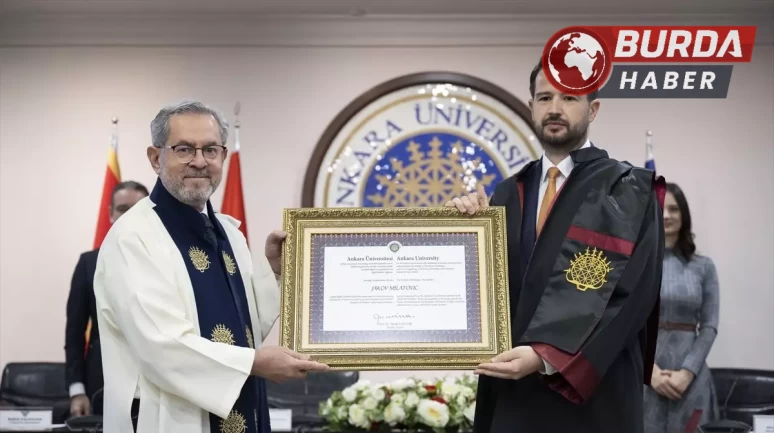 Ankara Üniversitesinden Cumhurbaşkanı Milatovic'e fahri doktora unvanı