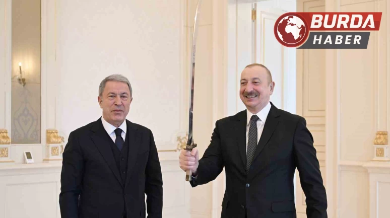 Aliyev, TBMM Milli Savunma Komisyonu Başkanı Akar’ı kabul etti.