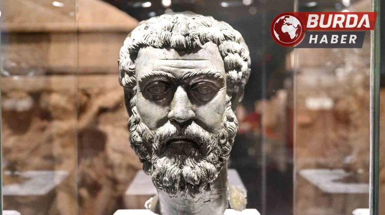 Septimius Severus’un heykel başı ve pişmiş toprak levhalar yuvada!